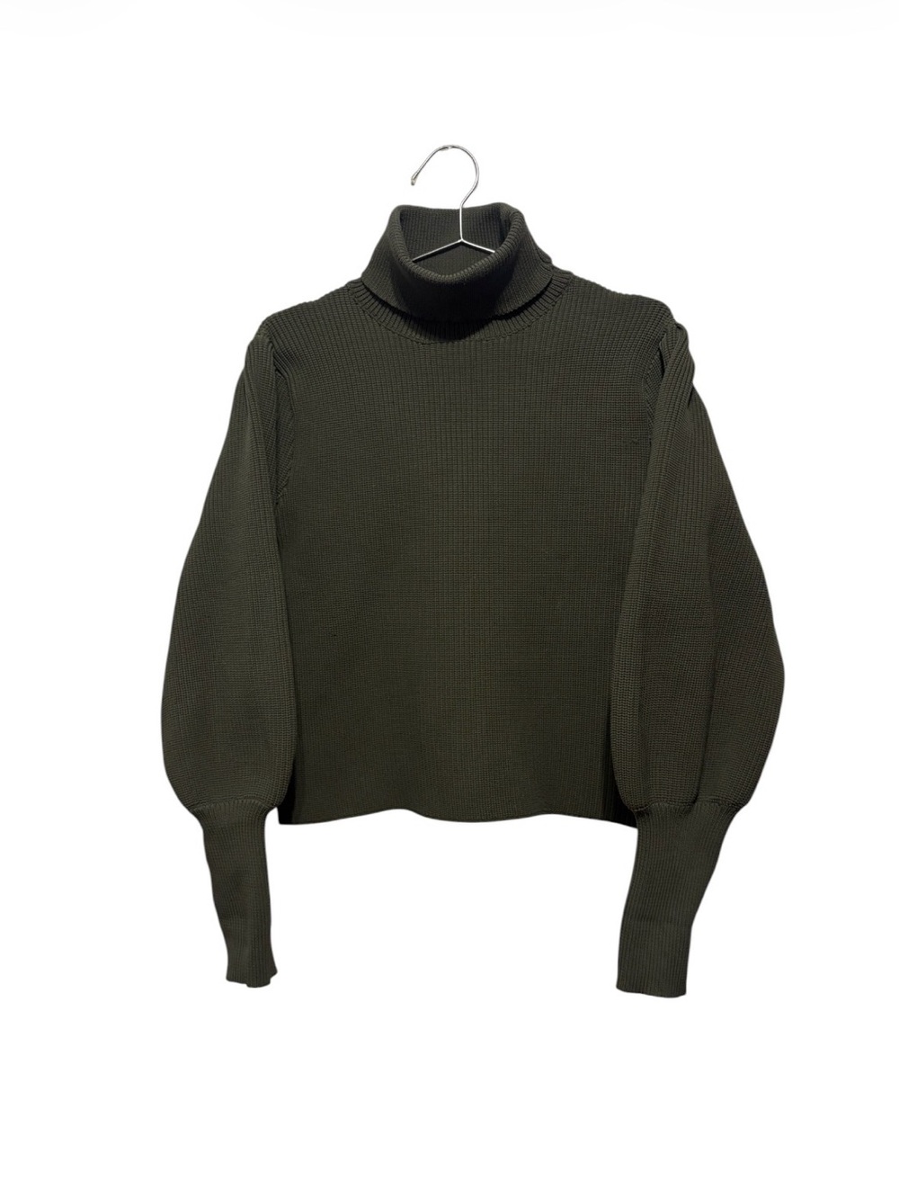 English Factory Ribbed Turtleneck Sweater